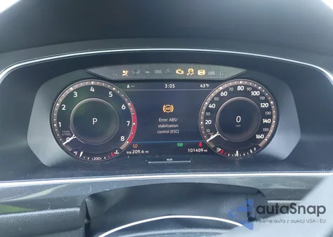 2018 Volkswagen Tiguan 2.0T Sel Premium из США, поврежденный, VIN 3VV4B7AX7JM191142